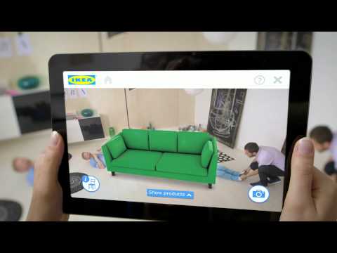 Place IKEA furniture in your home with augmented reality